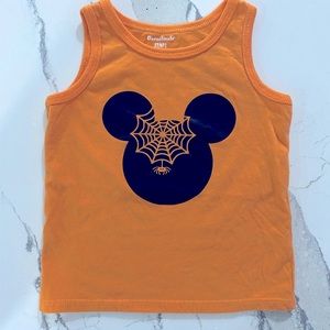 Disney Halloween Mickey Spiderweb Tank Top
